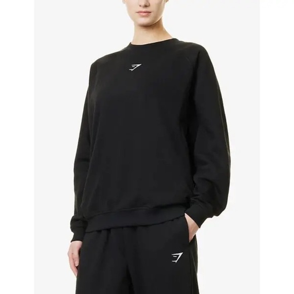 Gymshark Training Oversized Cotton Blend Crewneck Sweatshirt - S - Picture 1 of 11